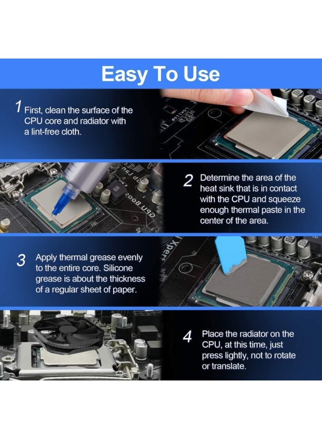 MX-30 (30 g) Ultimate Performance Thermal Paste, Laptop Graphics Card Heat Dissipation Paste, Long Durability, Safe Application, Suitable For CPU, Gaming Consoles, Graphics Cards, Laptops - Image 4